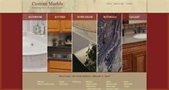 Desktop Screenshot of custommarble.net