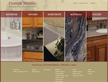 Tablet Screenshot of custommarble.net